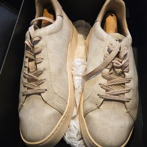 Coach Men's Beige Sneakers